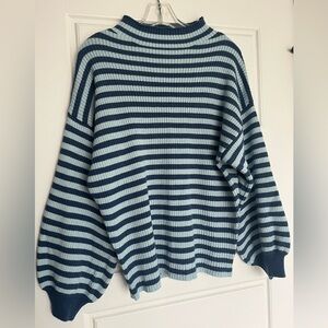 Striped Blue Sweater